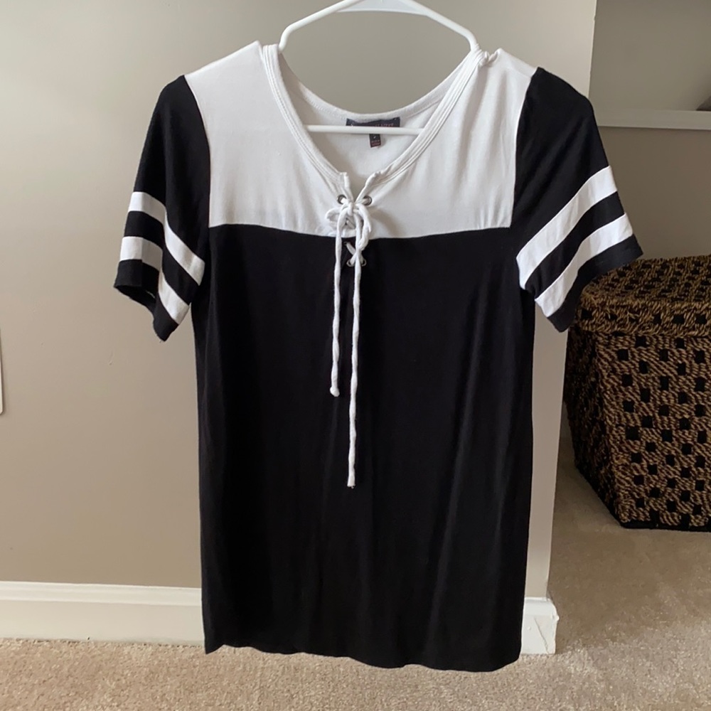 Black and White Shirt